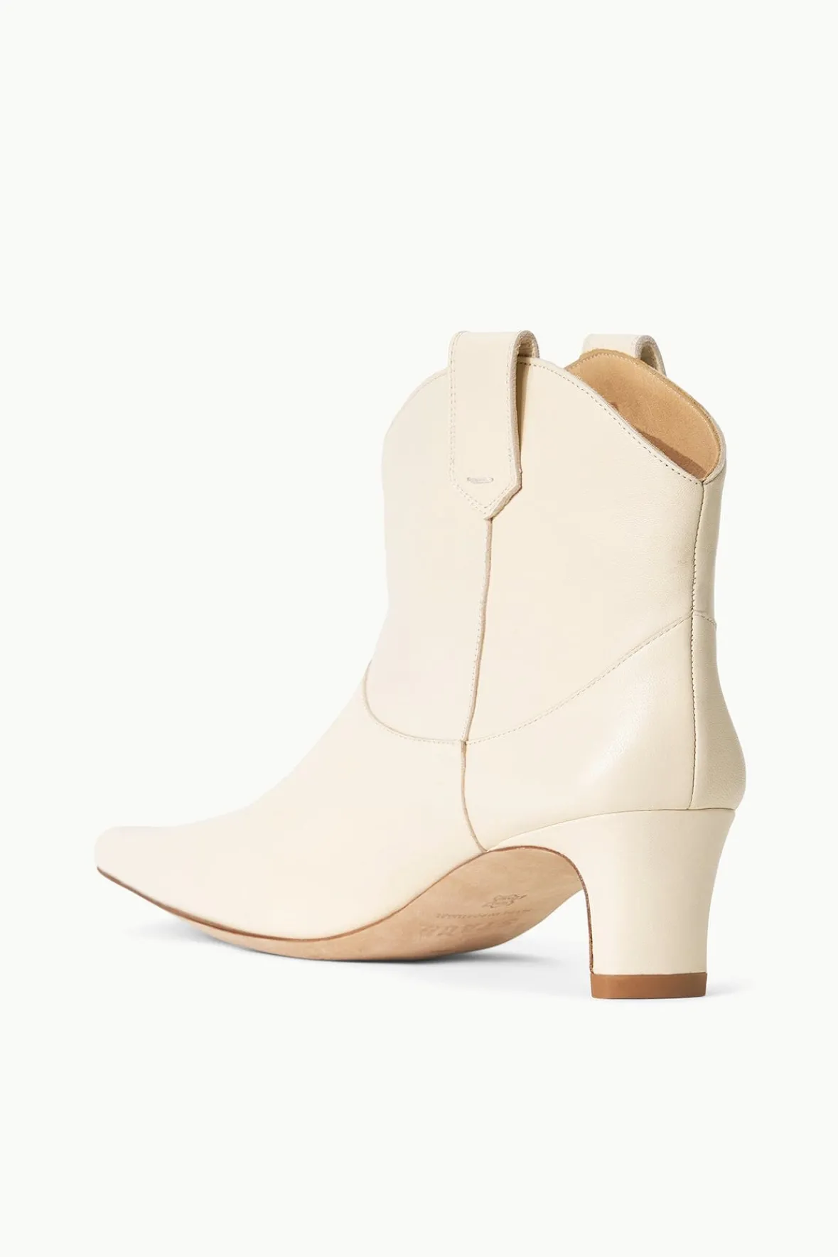 Boots|The Boot Shop<STAUD WESTERN WALLY ANKLE BOOT CREAM