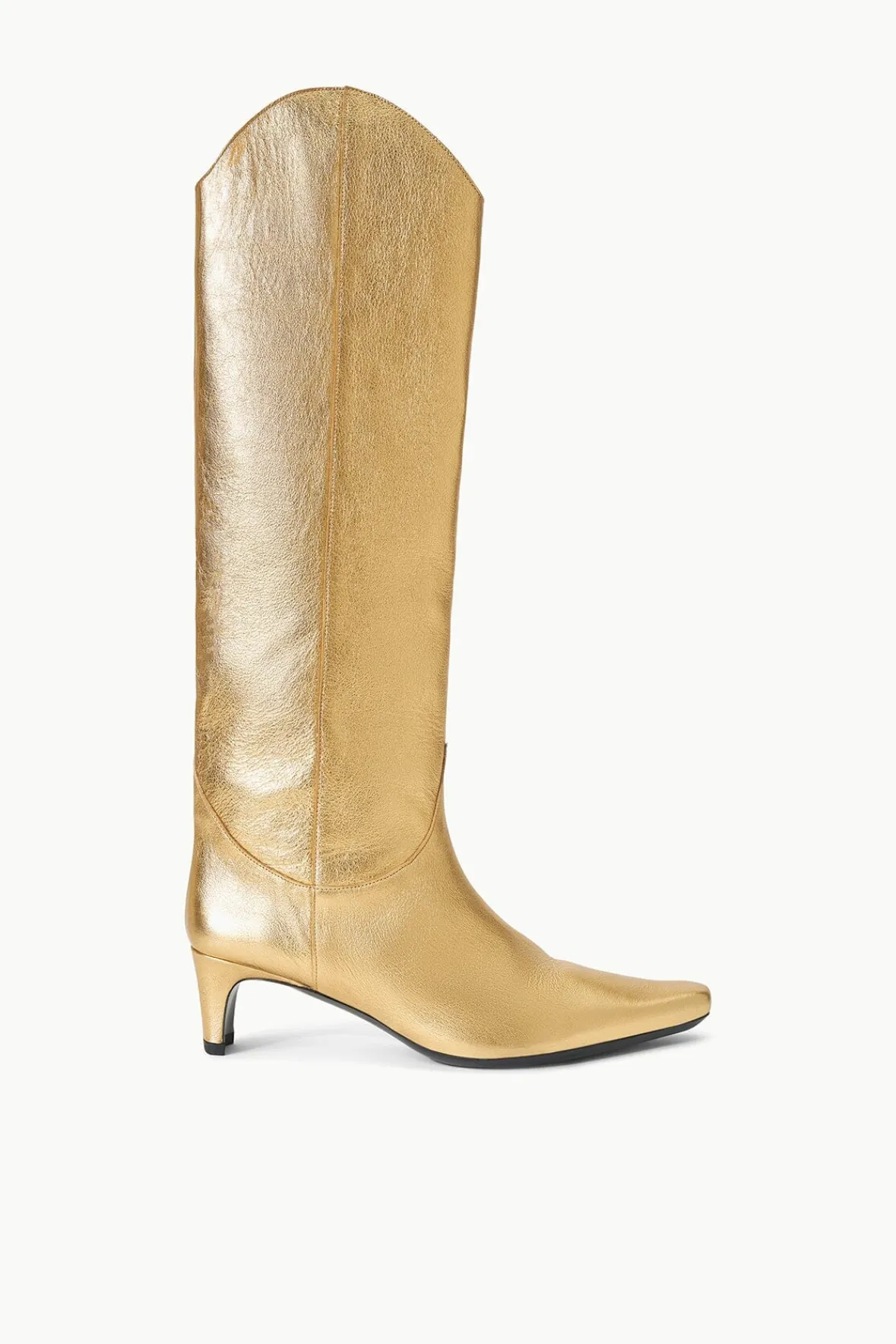 Boots<STAUD WESTERN WALLY BOOT GOLD