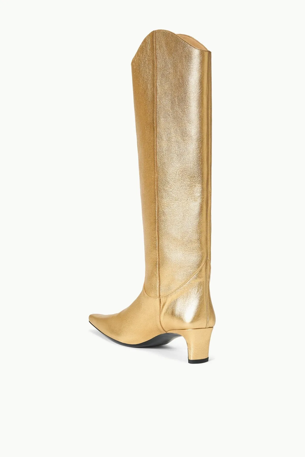 Boots<STAUD WESTERN WALLY BOOT GOLD