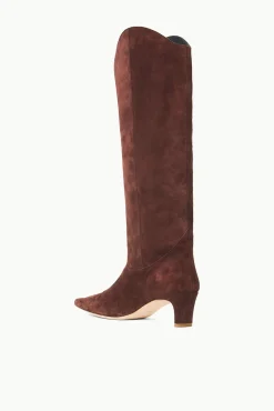 Boots|The Boot Shop<STAUD WESTERN WALLY BOOT  MAHOGANY SUEDE MAHOGANYSUEDE
