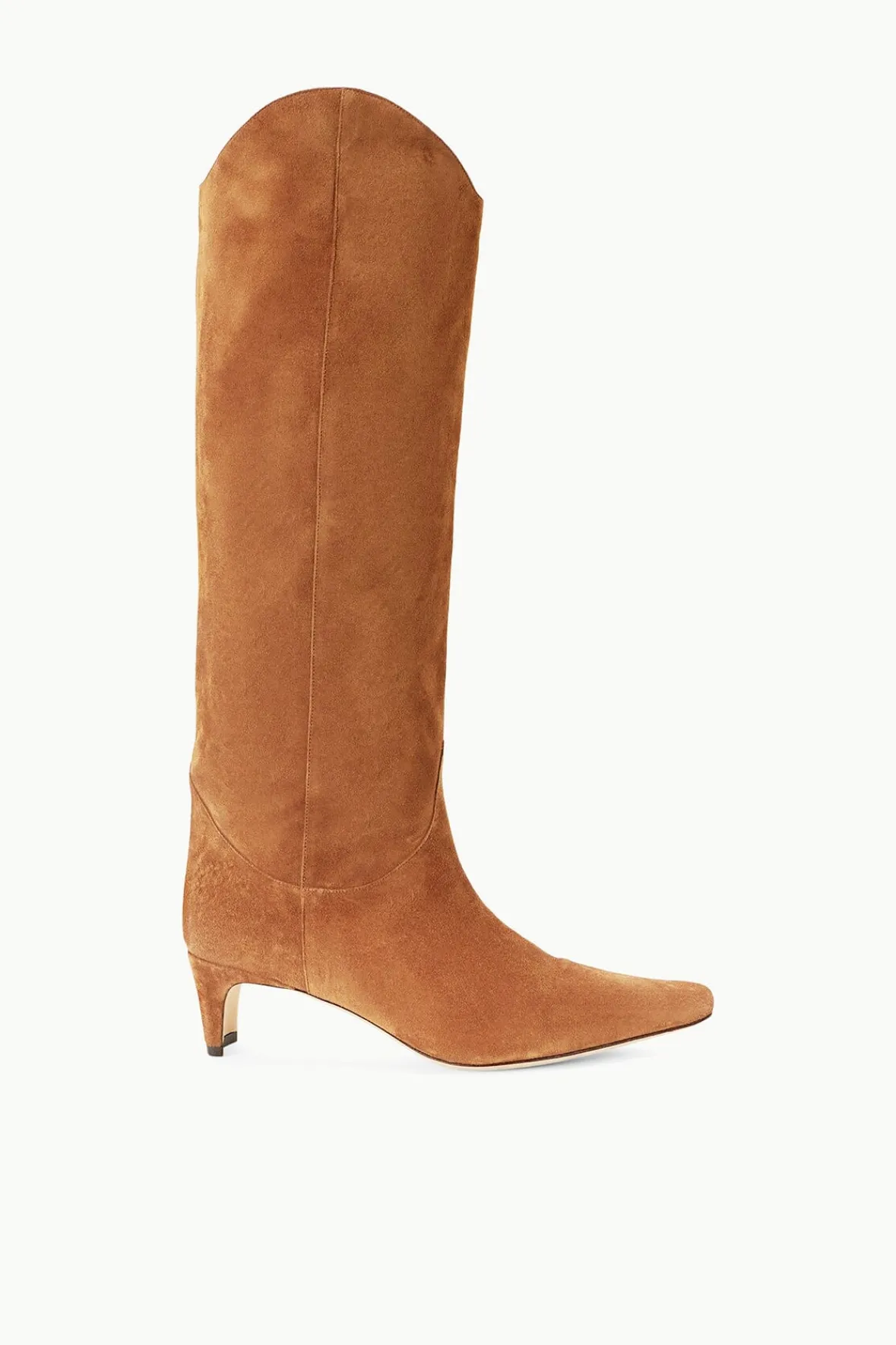 The Boot Shop|Boots<STAUD WESTERN WALLY BOOT TAN SUEDE TANSUEDE