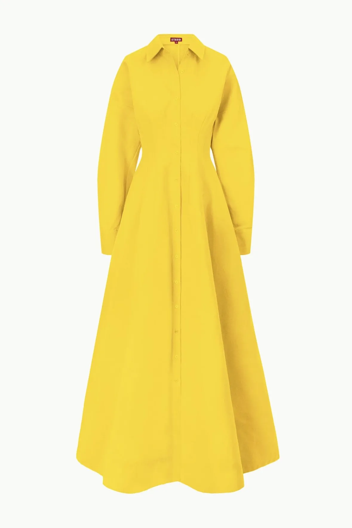 Dresses<STAUD WINONA DRESS HONEY