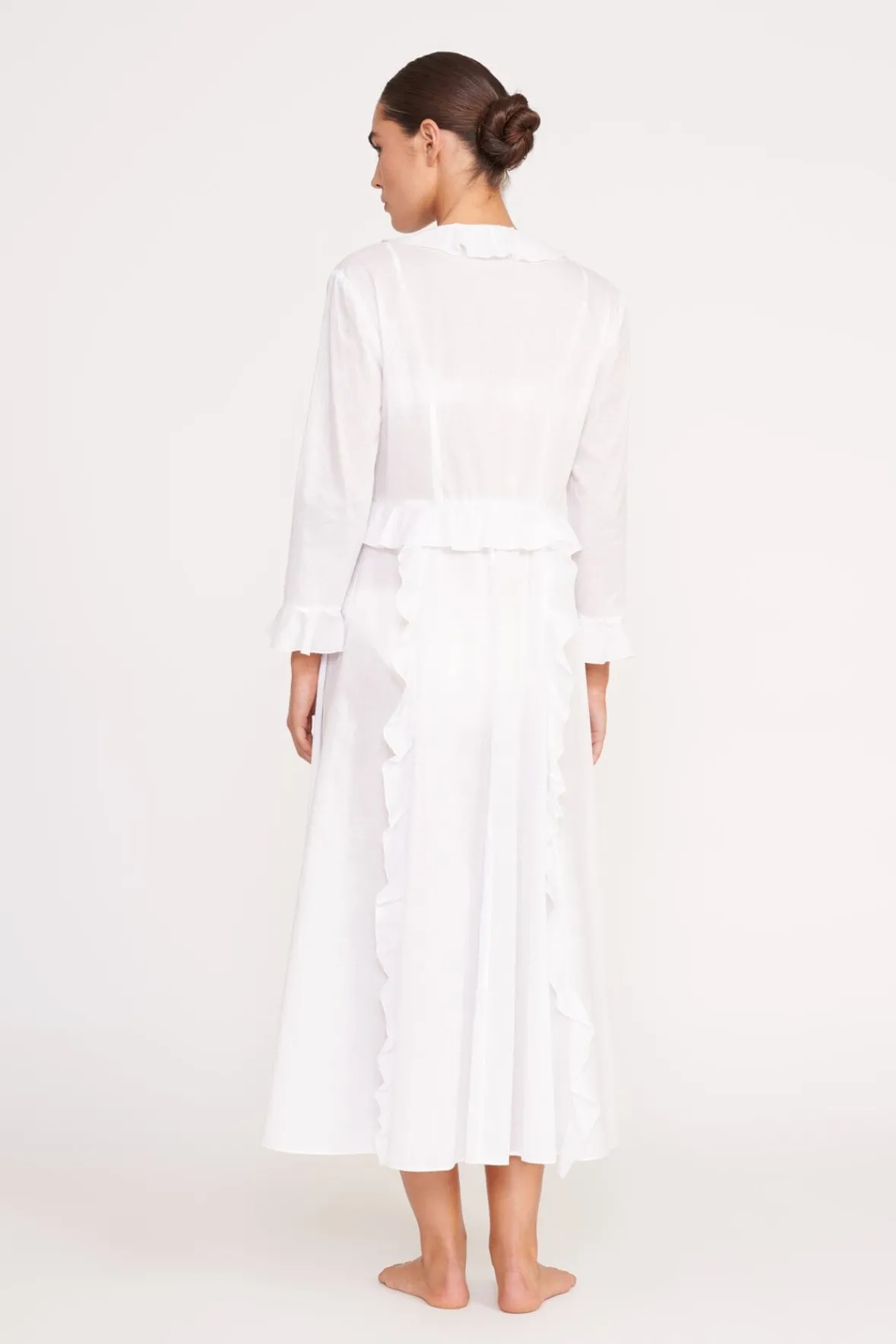 Cover-Ups<STAUD ZION DRESS WHITE