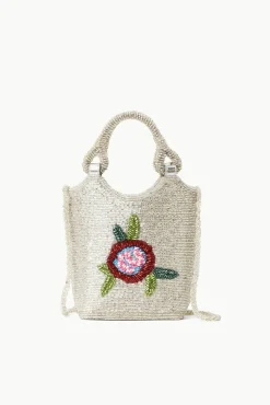 Crossbody|Beaded<STAUD ZOE BEADED BAG DIAMOND ROSE DIAMONDROSE