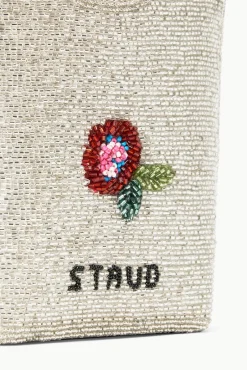 Crossbody|Beaded<STAUD ZOE BEADED BAG DIAMOND ROSE DIAMONDROSE