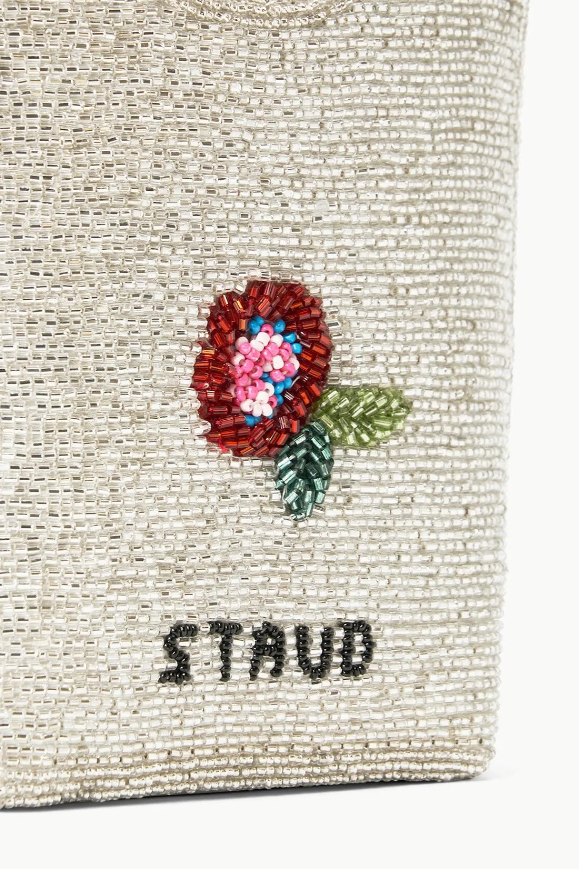 Crossbody|Beaded<STAUD ZOE BEADED BAG DIAMOND ROSE DIAMONDROSE