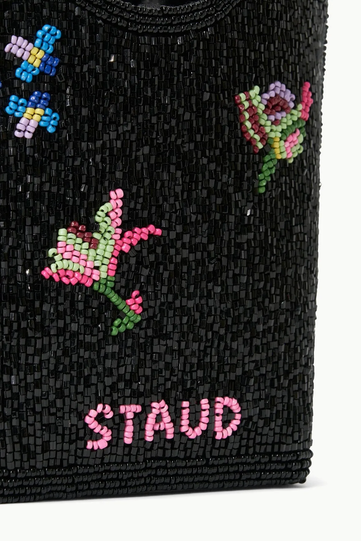 Crossbody|Beaded<STAUD ZOE BEADED BAG FIRST BLOOM NIGHT FIRSTBLOOMNIGHT