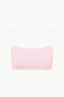 Best Sellers|Tops<STAUD ZOLA TOP IVORY CHERRY BLOSSOM TOILE IVORYCHERRYBLOSSOMTOILE